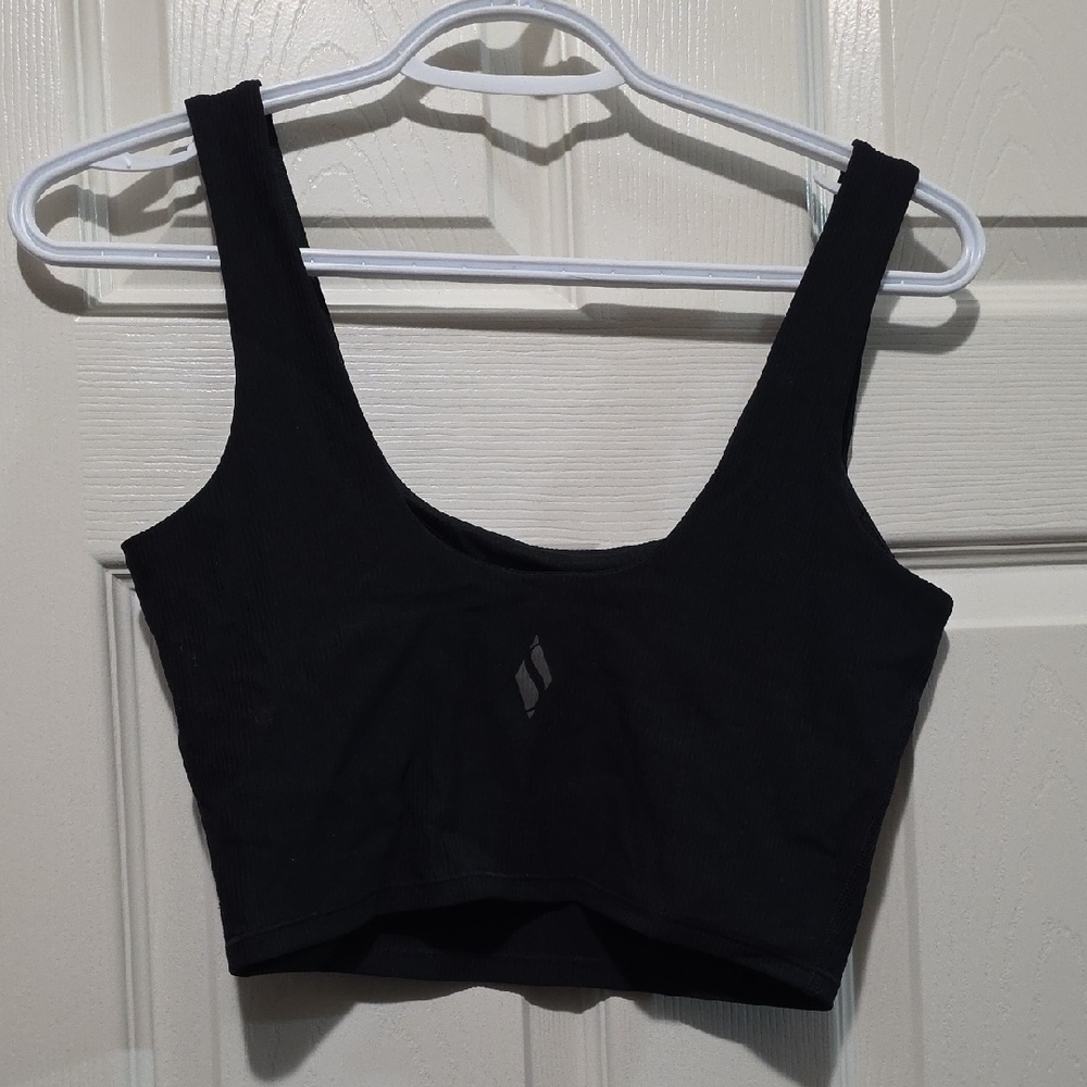 Skechers Black Crop Top